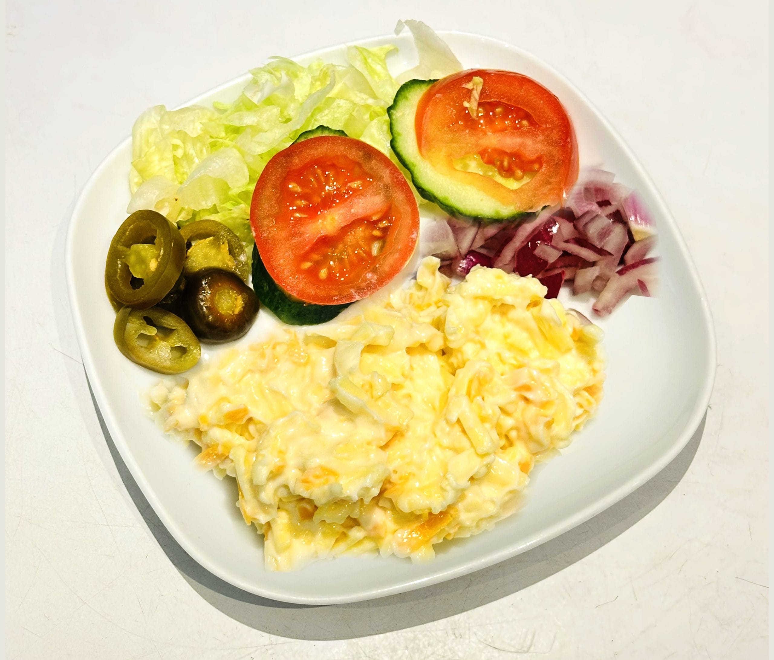 Cheese mix and Onion Sandwich