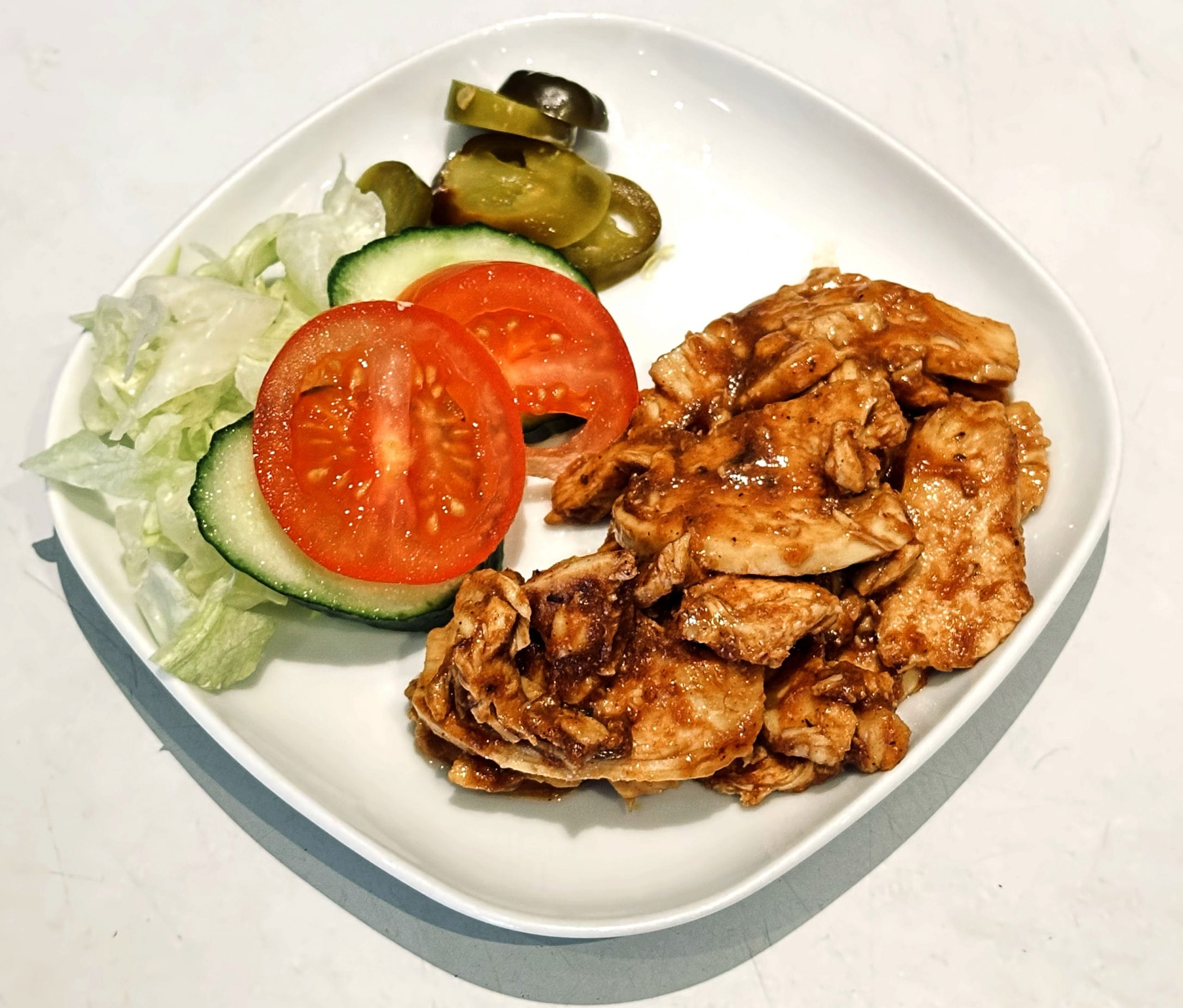 Jerk chicken sandwich