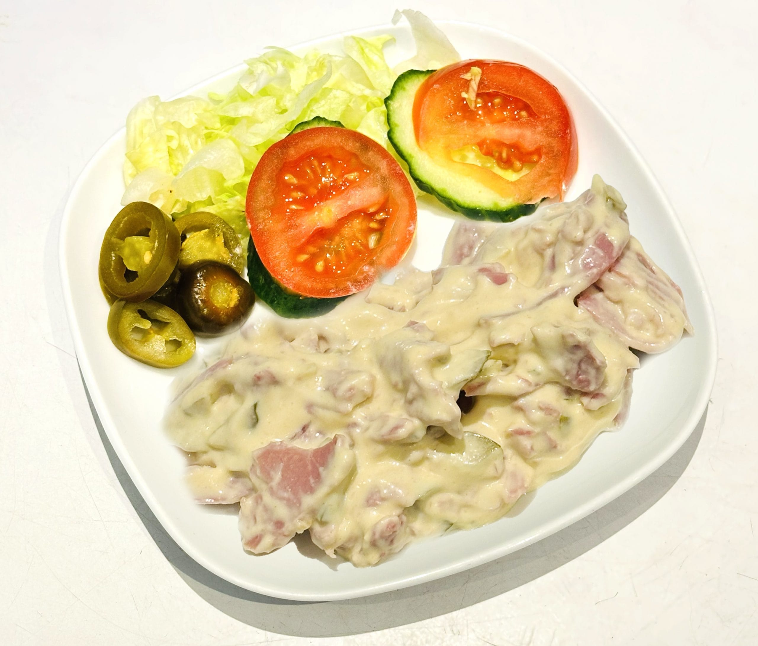 Salt Beef and Dill Sandwich